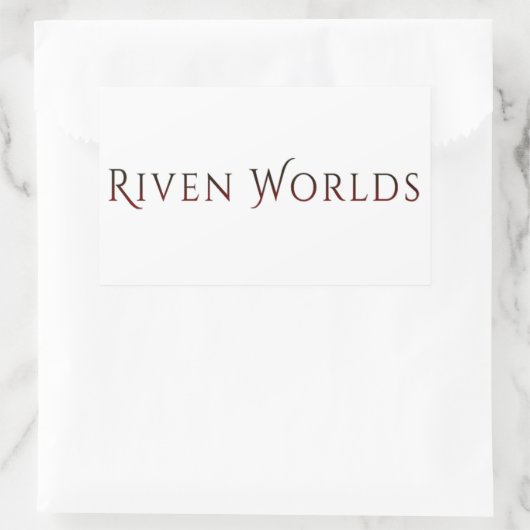 Riven Worlds Sticker (Tasche)