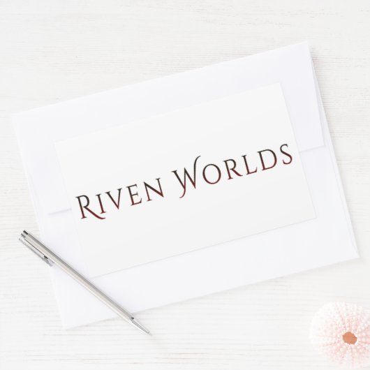 Riven Worlds Sticker (Umschlag)