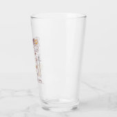 RIVENDELL™ Aquarell-Collage-Grafik Glas (Links)