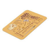 RIVENDELL™ Aquarell-Collage-Grafik Magnet (Linke Seite)