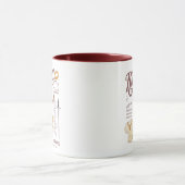 RIVENDELL™ Aquarell-Collage-Grafik Tasse (Zentrum)