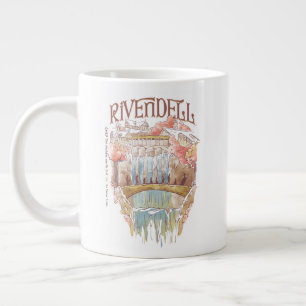 RIVENDELL™ Fellowship Wasserfarben-Illustration Jumbo-Tasse