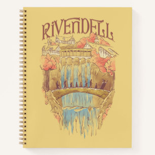 RIVENDELL™ Fellowship Wasserfarben-Illustration Notizblock