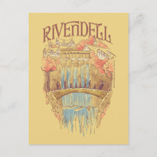 RIVENDELL™ Fellowship Wasserfarben-Illustration Postkarte