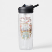 RIVENDELL™ Fellowship Wasserfarben-Illustration Trinkflasche (Links)