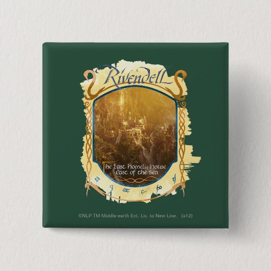Rivendell Graphic Button (Vorderseite)