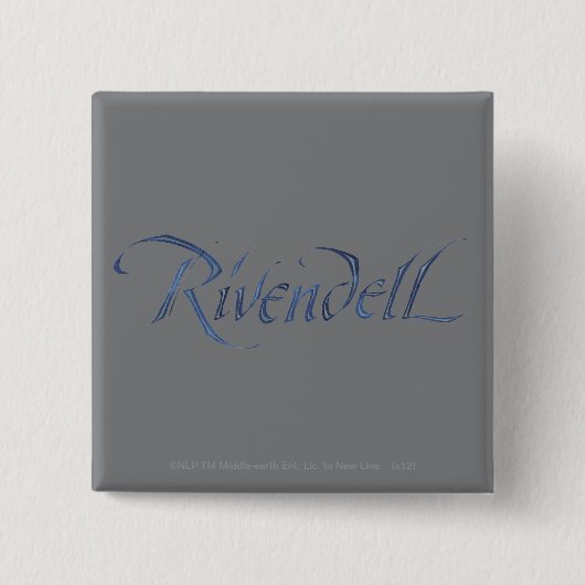 Rivendell Name Textured Button (Vorderseite)