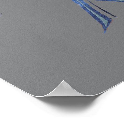 Rivendell Name Textured Poster (Ecke)