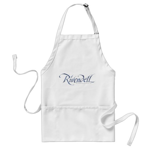 Rivendell Name Textured Schürze (Vorne)