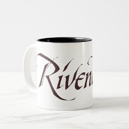 Rivendell Namenskörper Zweifarbige Tasse (Vorderseite Links)