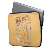 RIVENDELL™ Watercolor Collage Graphic Laptopschutzhülle (Vorderseite Links)