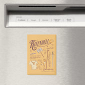 RIVENDELL™ Watercolor Collage Graphic Magnet (In Situ (Geschirrspüler))