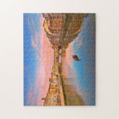 River Arno at Sunset Puzzle (Vertikal)