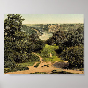 River Avon from Clifton Downs, Bristol, England cl Poster