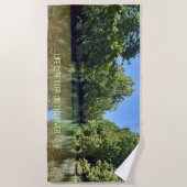 River Beach Tower Strandtuch (Vorderseite)