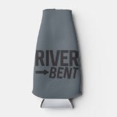 River Bent Flasche Holder Flaschenkühler (Vorderseite)