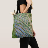 River between coconut trees painting tasche (Von Nahem)