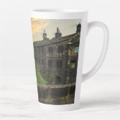 River Calder von der Hawksclough Bridge Milchtasse (Rechts)