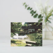 River Cam, Cambridge Postkarte (Stehend Vorderseite)