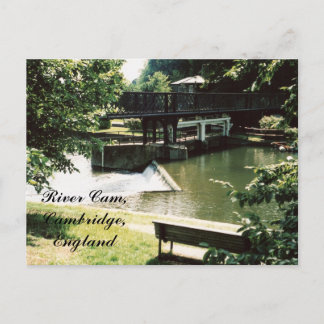 River Cam, Cambridge Postkarte
