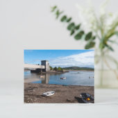 River Conwy Rail Bridge und Tower Postkarte (Stehend Vorderseite)