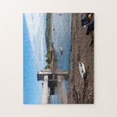 River Conwy Rail Bridge und Tower Puzzle (Vertikal)