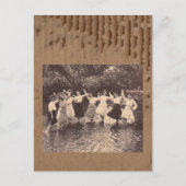River Dance Postkarte (Vorderseite)