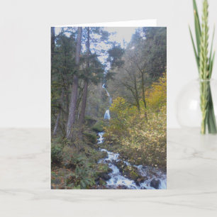 River Falls Greeting Card Karte