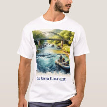 River Float Trip Adventure T - Shirt