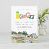 River Floating Tubing Party | Wasserfarbenflöten (Stehend Vorderseite)