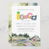 River Floating Tubing Party | Wasserfarbenflöten (Vorne/Hinten)