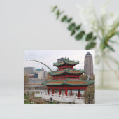 River Garden - Des Moines, Iowa # 2 Postkarte (Stehend Vorderseite)