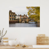 River Great Ouse at St Ives Cambridgeshire UK Poster (Küche)