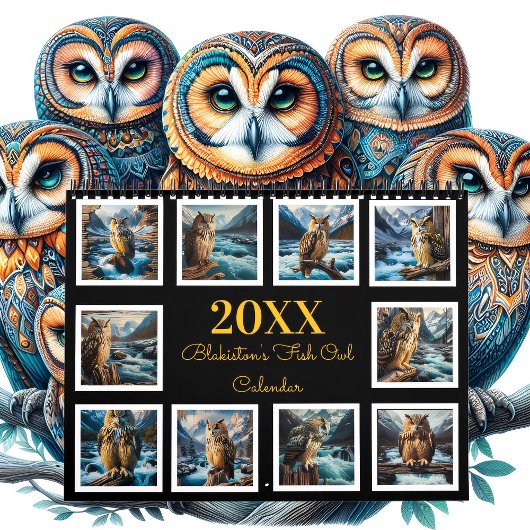 River Guardian: Blakiston's Majesty 20XX Kalender