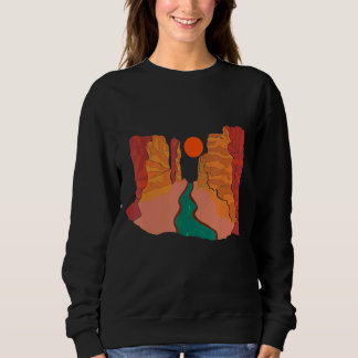 River Guardians Wüste Sunset Rafting Kayaking Gra Sweatshirt