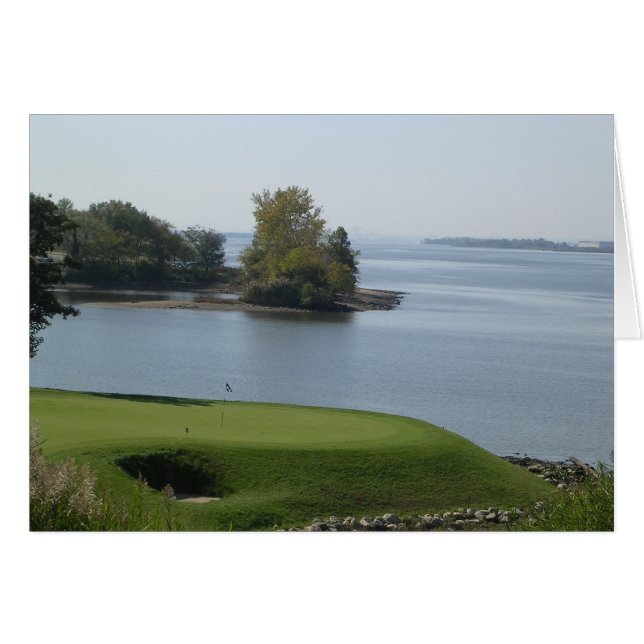 River Hole Card (Vorderseite (Horizontal))