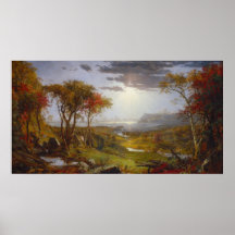 River Hudson - Jasper F. Cropsey Fine Art Poster