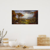 River Hudson - Jasper F. Cropsey Fine Art Poster (Küche)