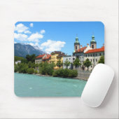 River Inn in Innsbruck Mousepad (Mit Mouse)