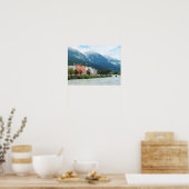 River Inn in Innsbruck Poster (Küche)
