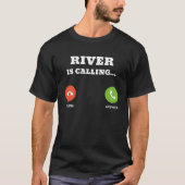 River is Calling T-Shirt (Vorderseite)