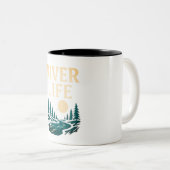 River is Life Tasse - Nature Inspiriert Coffee Cup (VorderseiteRechts)