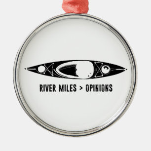 River Meilen > Meinungen Kayak Ornament Aus Metall