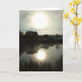 River Mist Karte (Gelbe Blume)