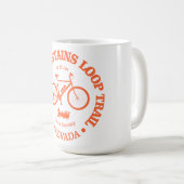 River Mountains Loop Trail (Radfahren) Kaffeetasse (VorderseiteRechts)