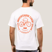River Mountains Loop Trail (Radfahren) T-Shirt (Rückseite)