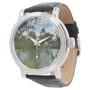 River Murray Australien: Baumzweige küssen, Armbanduhr