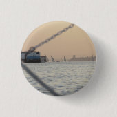 River Nile Sunset Abzeichen Button (Vorderseite)