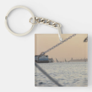 River Nile Sunset Acrylic Key Ring Schlüsselanhänger