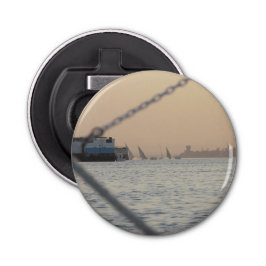 River Nile Sunset Button Flasche Opener Flaschenöffner